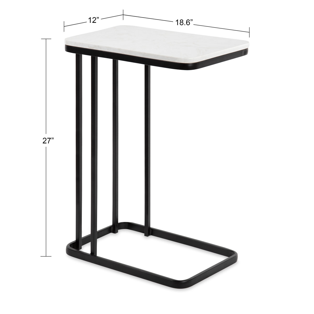 Mercer41 Cemalettin 25.5'' Tall C Table End Table & Reviews Wayfair
